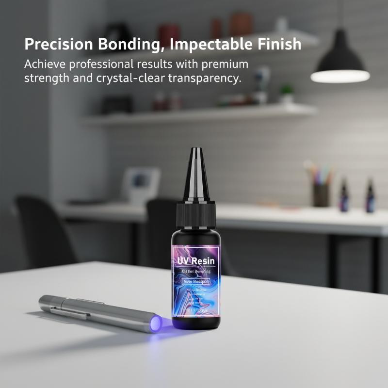 Uv Resin Clear Hard - 20g/30g/50g UV-Epoxidharz-Kleber für DIY-Schmuckherstellung, Hochtransparent, Schnelltrocknend,