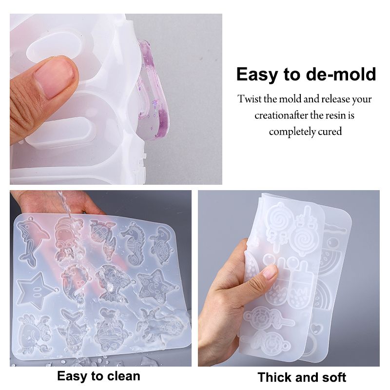 Ohrring Anhänger Silikonform E – Resin Art Kit With Molds Bewertung und Preis