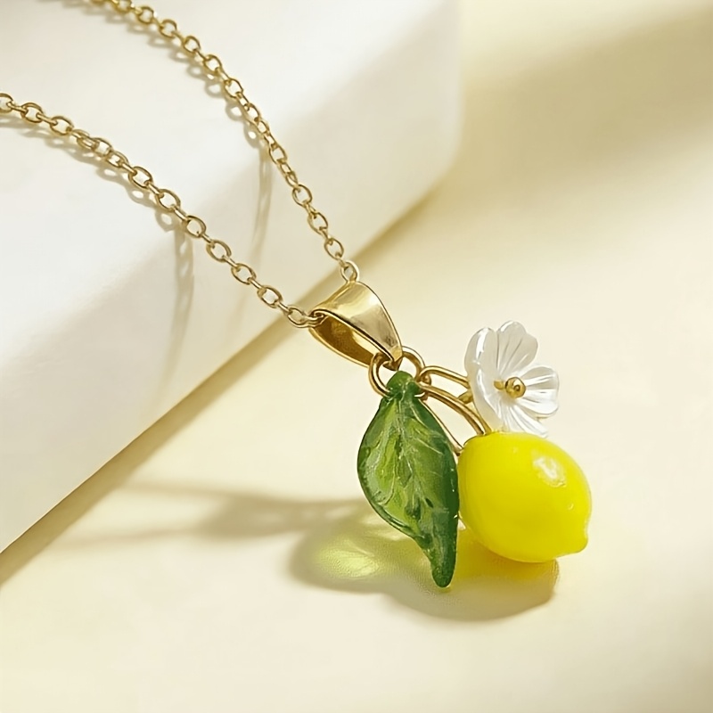 1 Stück frische, süße Zitronen – Resin Art Hanging Bewertung und Preis