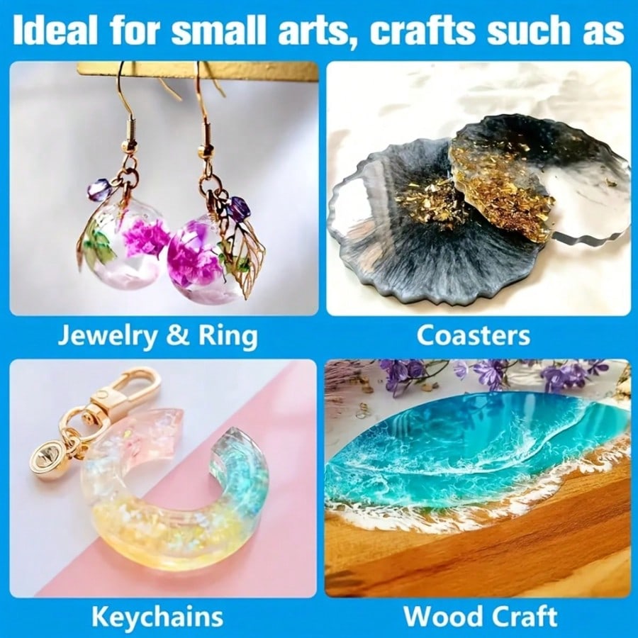 Kristallklares Epoxidharz 1:1  – Resin Art And Jewelry Bewertung und Preis