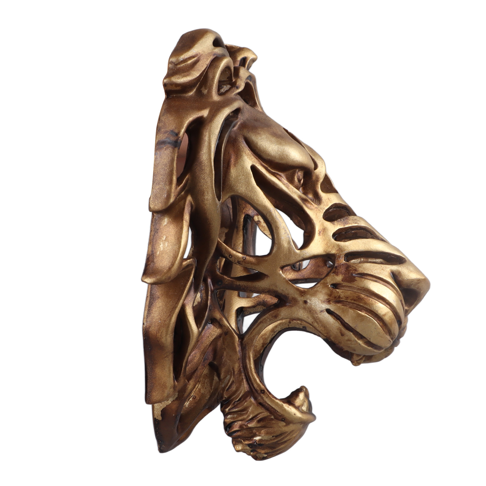 Dekorative Löwenkopf-Wandskulp – Resin Art Sculptures Bewertung und Preis