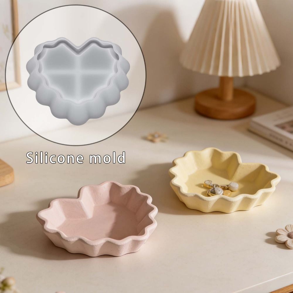 Herzförmige Teller-Aufbewahrun – Resin Art Kit With Molds Bewertung und Preis