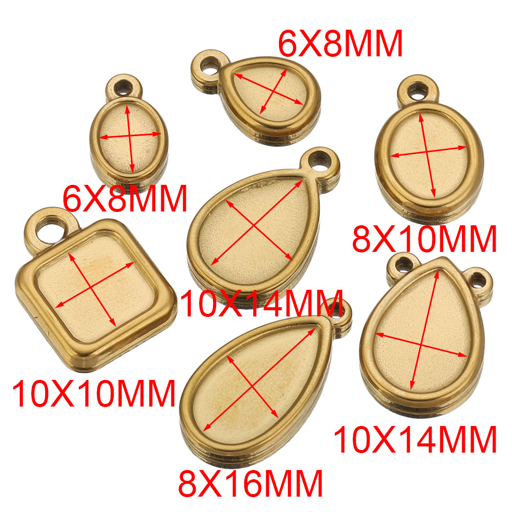 5 Stück Edelstahl-Anhängerrohl – Resin Art Hanging Bewertung und Preis