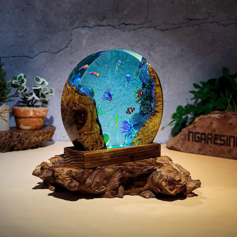 Ozean-Aquarium Organismen Harz – Resin Art Baby Bewertung und Preis