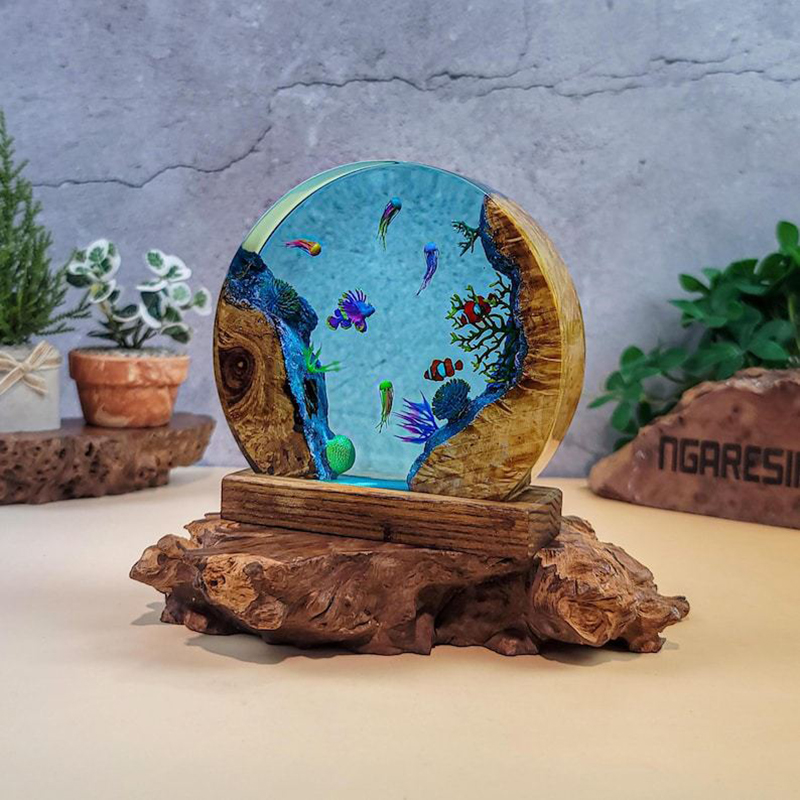 Ozean-Aquarium Organismen Harz – Resin Art Baby Bewertung und Preis