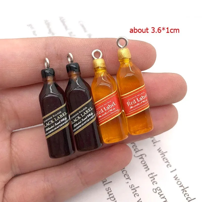 10 Stück kleine Weinbar-Flasch – Resin Art Hanging Bewertung und Preis