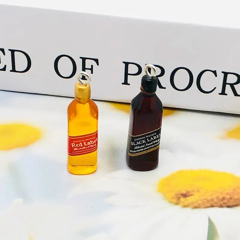 10 Stück kleine Weinbar-Flasch – Resin Art Hanging Bewertung und Preis
