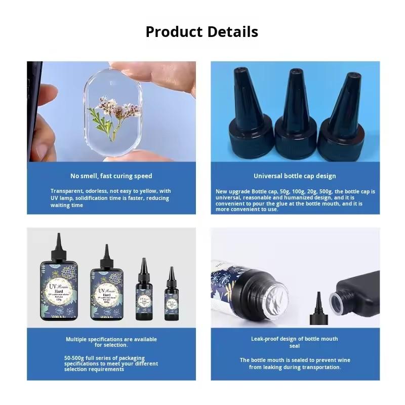 1/2 Stück Kristallklares Harte – Uv Resin Clear Hard Bewertung und Preis