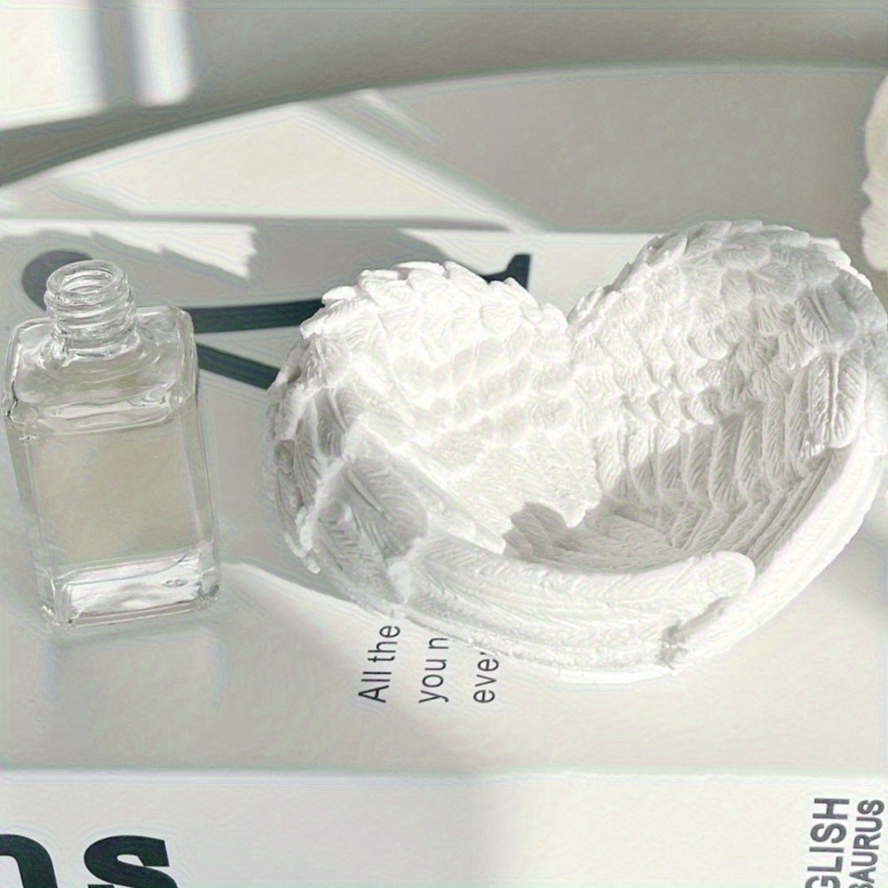 1 Stück Engelsflügel-Herz-Sili – Resin Art Kit With Molds Bewertung und Preis