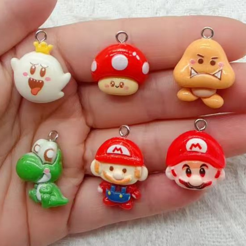 10 Stück Cartoon-Anhänger aus  – Resin Art Hanging Bewertung und Preis