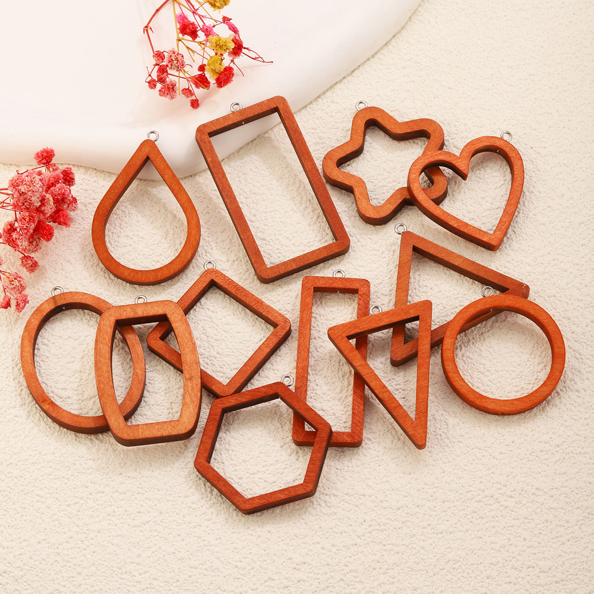 10 Stück Dreieckige und Rechte – Resin Art Hanging Bewertung und Preis