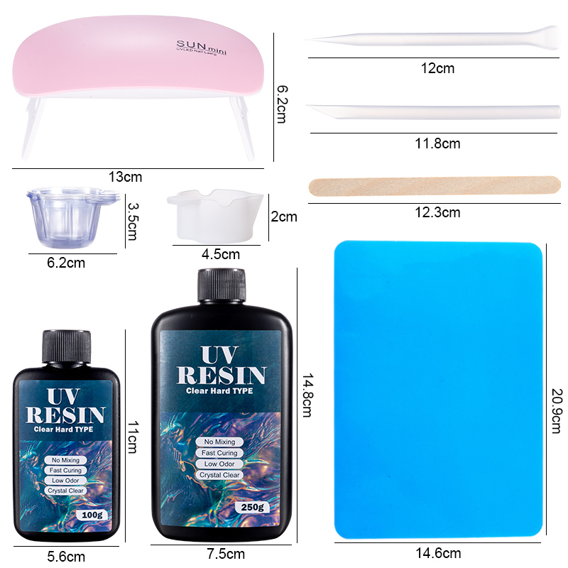 100 g/250 g klares UV-Harz, ha – Uv Resin Clear Hard Bewertung und Preis
